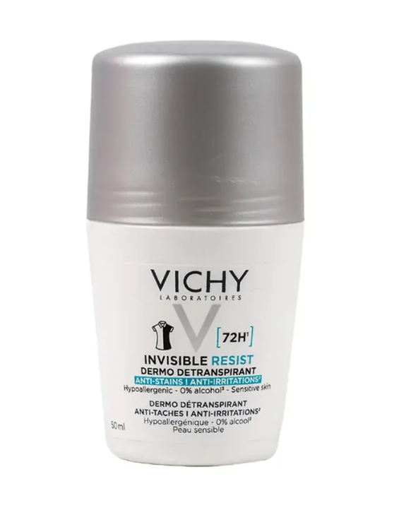 Vichy Deo Roll Invisible Resist 72H 50ml-White